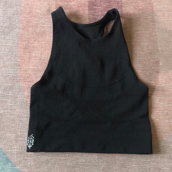 Free People Movement Seamless Mesh Sports Tank Bra - Picture 2 of 10